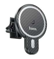 HOCO CA85 Araç Havalandırma Bölmesi 15W Kablosuz Hızlı Şarj Telefon Tutucu-(57 - SSSSSS5267-1