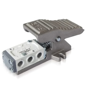 Pnömatik Valf Ventil Pedal Yay 1/4 - 5/2