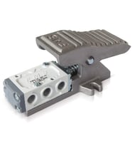 Pnömatik Valf Ventil Pedal Yay 1/4 - 5/2