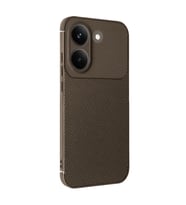 Xiaomi Poco X8 Pro Auto Focus Karbon Kapak - Kahverengi