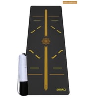 Seeka Yoga Pro Serisi Flow Yoga Matı - Sarı
