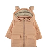 Civil Baby Pelüş Kulaklı 6-18 Ay Mont - Pudra 18-24 Ay (Pembe)