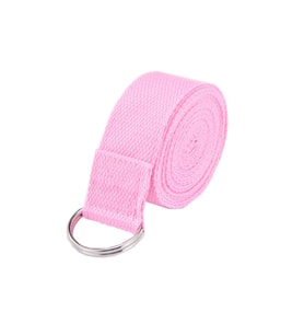 Yoga Kemeri, Pamuk Yoga Pilates Kemeri, Ithal Ürün (Açık Pembe)