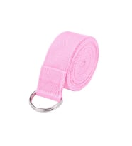 Yoga Kemeri, Pamuk Yoga Pilates Kemeri, Ithal Ürün (Açık Pembe)