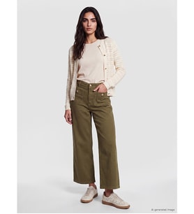 LC WAIKIKI Kahverengi Culotte Fit Kadın Jean Pantolon