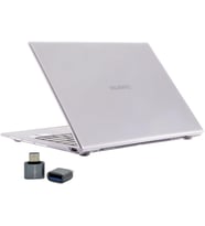 Huawei MateBook 14 Kılıf Uyumlu Kristal Parlak Şeffaf Sert Hard Case İnce Hafif Çizilme Koruma 2018-2020 14 inç Şeffaf