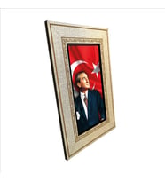 Mustafa Kemal Atatürk Baskılı MDF Tablo