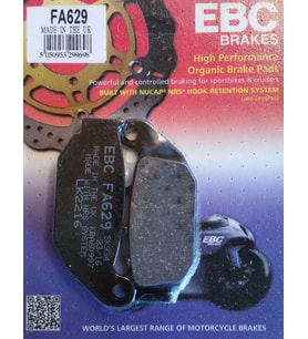Ebc Fa629 2017-2021 Honda CB 125 F Uyumlu Arka Fren Balatası Organik Balata