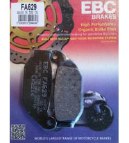 Ebc Fa629 2017-2021 Honda CB 125 F Uyumlu Arka Fren Balatası Organik Balata