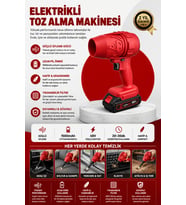 Güçlü Motorlu Elektrikli Toz Alma ve Temizleme Aleti