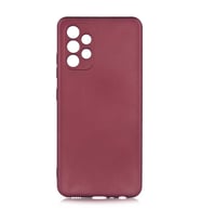 Samsung Galaxy A32 4G Uyumlu Kılıf Zore Premier Silikon Kapak (Mürdüm)