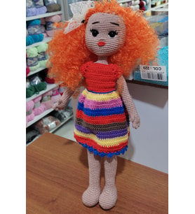 Amigurumi kız bebek