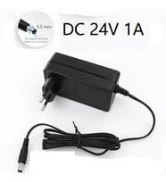 2 Adet DC 24V 1A Nem Nozülü Adaptörü