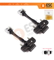 Fiat Bravo 198 Lancia Delta MK3 844 2008-2014 51805582 İçin 2 EA Arka Sağ ve Sol Kapı Gergi Yayı