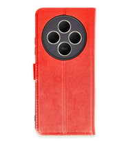 Redmi 14C Kılıf Trend S Plus Kapaklı Kılıf - Kırmızı