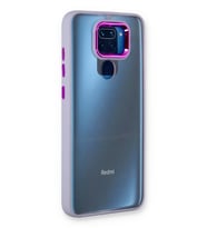 Mey İthalat® Redmi Note 9 Kılıf Dora Kapak - Lila