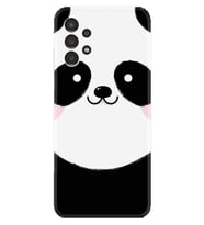 Samsung Galaxy M14 Kılıf Silikon Desen Özel Seri Sevimli Panda 1794