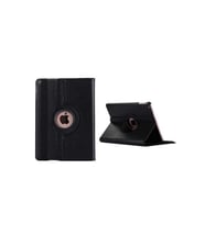 Apple iPad 10.2 (8.Nesil) Uyumlu Zore Dönebilen Standlı Kılıf (Siyah)