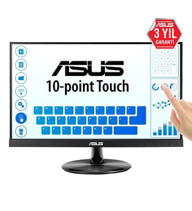 ASUS 21.5 IPS VT229H 5MS 60Hz HDMI Dokunmatik Monitör (1920 X 1080)