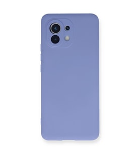 Xiaomi Mi 11 Kılıf Nano İçi Kadife Silikon - Lila