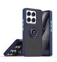 Xiaomi Mi 14T Pro Kılıf Montreal Yüzüklü Silikon Kapak - Lacivert