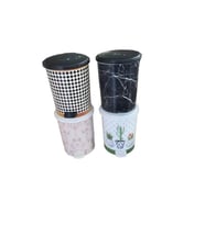 2 No 8 Lt Basmalı Çöp Kovası Royaleks-MRD152