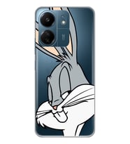 Xiaomi Redmi 13C Uyumlu Bugs Bunny Desenli Şeffaf Telefon Kılıfı