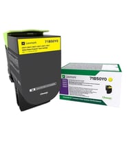 Tonersepeti Lexmark CX317-71B50Y0 Sarı Orjinal Toner