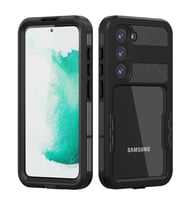 Galaxy S23 Plus Kılıf 1-1 Su Geçirmez Kılıf (Siyah)