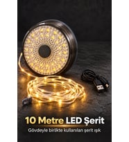 Şarjlı Kamp Lambası Ve Çok Modlu Led Şerit Işık
