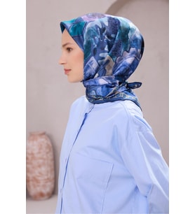Belli % 100 Twill İpek Eşarp 4216D 85