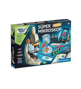 Clementoni Bilim ve Oyun Süper Mikroskop 64473