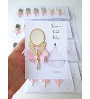Hediyelik Melek Ayna - Gold (25 Adet)