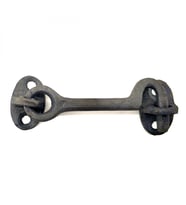 Antika Tarz Dekoratif Pirinç Çengeli - 8,5cm, Oksit