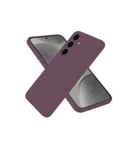 Samsung Galaxy A06 Kılıf First Silikon - Mürdüm