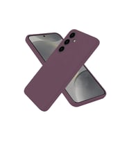 Samsung Galaxy A06 Kılıf First Silikon - Mürdüm