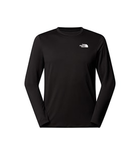 The North Face M 24/7 L/S Tee Erkek Outdoor Tişörtü NF0A894AJK31 Siyah