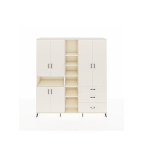 Hyperion Dolap 13 Raflı 3 Çekmeceli 6 Kapaklı 220x44x243 Aytaşı-Aytaşı/Aytaşı