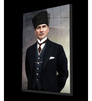 Atatürk 4mm Dayanıklı Cam Tablo Temperli Cam