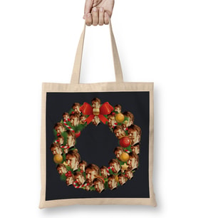 Hans Gruber Die Hard Multiface Christmas Wreath Bez Çanta Uzun Saplı