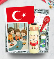 Çocuğa 23 Nisan Hediye Kutusu