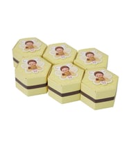 10 Adet 7x7x5cm Altıgen Arı Kutu Bal Peteği
