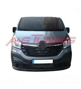 Renault Trafic Krom Ön Kaput Çıtası 2015 - 2022 Arası  Paslanmaz Çelik