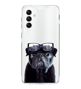 PrintiFy Samsung Galaxy M13 ile Uyumlu 1mm Slim Fit Köpek 3 050f Baskılı Şeffaf  Kılıf