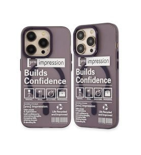Mey İthalat® iPhone 14 Pro Kılıf Apollo Magneticsafe Desenli Kapak - Apollo Mor - 6