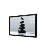 Spa Taşları Çerçeveli Cam Tablo