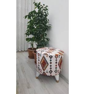 Ayak dayama pufu ,oturma pufu bench puf ayaklı