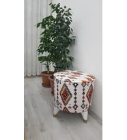 Ayak dayama pufu ,oturma pufu bench puf ayaklı