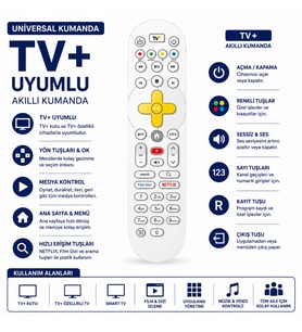 TV+ Universal Kumanda