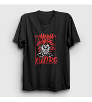Presmono Unisex Siyah Yujiro Hanma Anime Baki T-Shirt 416107tt
